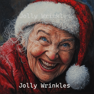 Happy Christmas woman