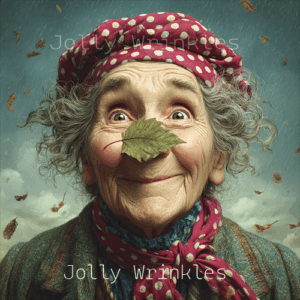 Jolly Wrinkles Wenskaart  - Herfst