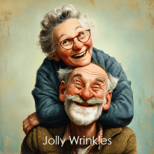 Jolly Wrinkles Wenskaart - Enig koppel