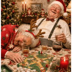 Ansichtkaart kerst - Spelletje doen